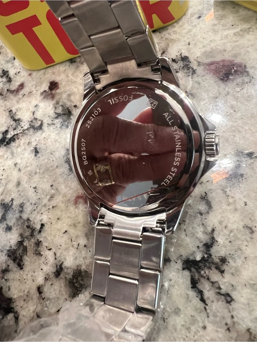 Fossil Men’s Two-Tone Stainless Bracelet Quartz 44mm Date 5ATM w/ Box